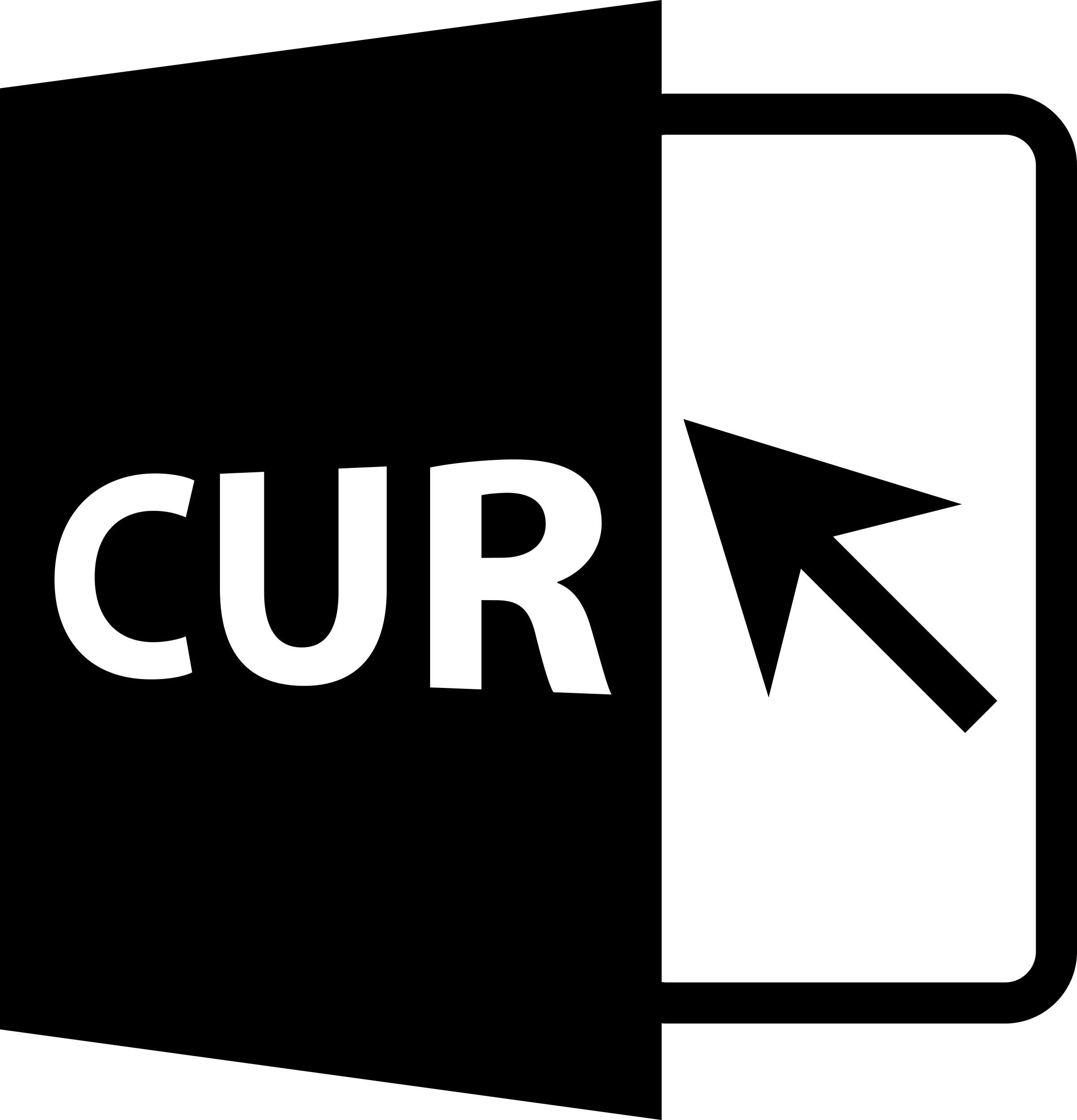Cur File Format Symbol Stencil Svg Vector Free Vectors